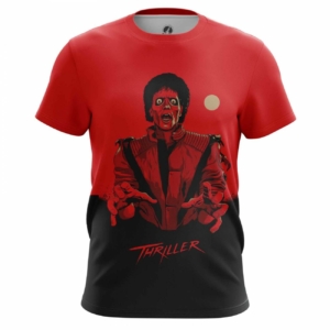 Мужская футболка Thriller Майкл Джексон Футболки