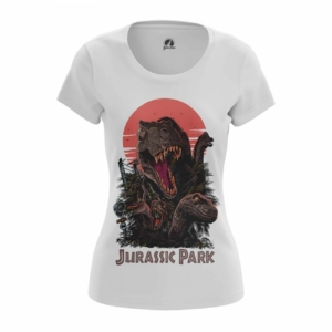 Женская футболка Парк Юрского периода Jurassic Park Футболки