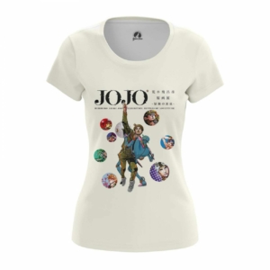 Женская футболка Джоджо Аниме Сериал Футболки
