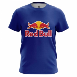 Мужская футболка Ред Булл Логотип мерч Red Bull Футболки
