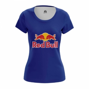 Женская футболка Ред Булл Логотип мерч Red Bull Футболки