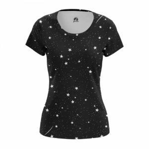 Женская футболка Звездное небо космос Звезды Футболки