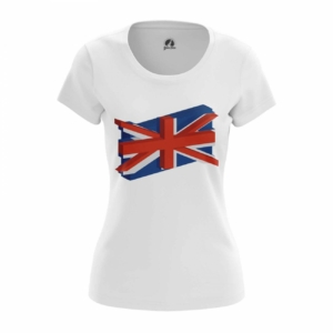Женская футболка Британский флаг Англия Футболки