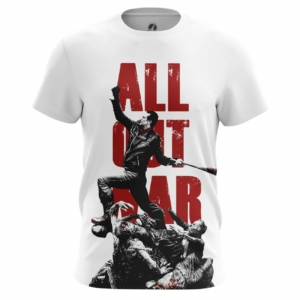 Мужская футболка All Out War Ходячие мертвецы Футболки