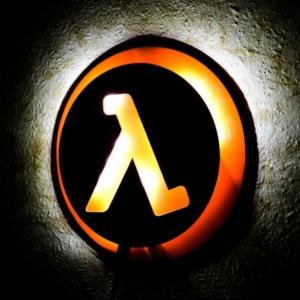 Купить Атрибутику Ночник Half Life Игра Лампа Логотип Мерчандайз
