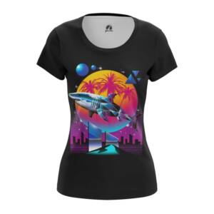 Женская футболка New Retro wave Акулы Одежда - main 1ateqwpu 1561912160