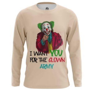 Мужской лонгслив Join clown army Джокер - main 39zjoqnu 1572961303