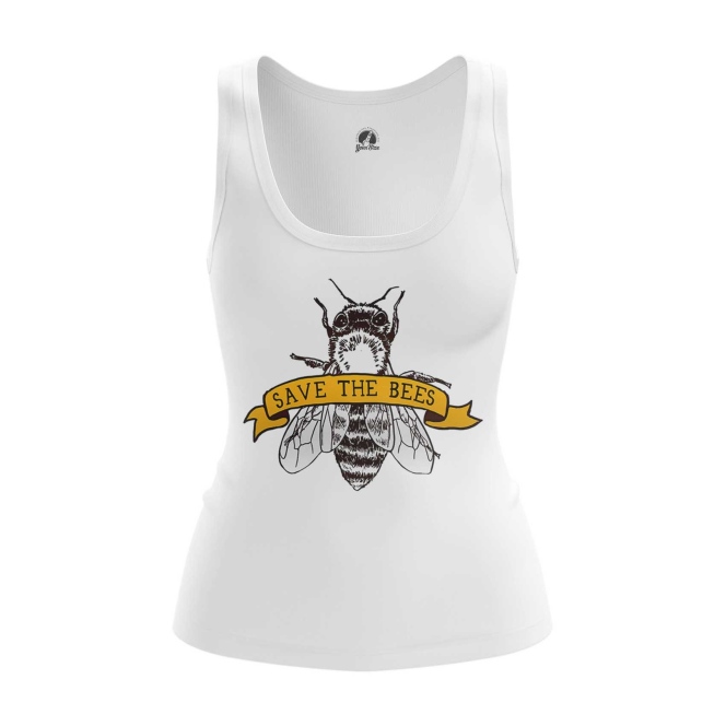 Купить атрибутику Майка Save the bees Сохраните пчёл Женская атрибутика