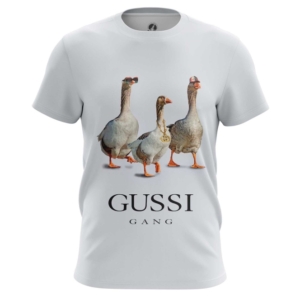 Мужская футболка Gussi Gang Принт Гуси - main 7fqd62ns 1561056398