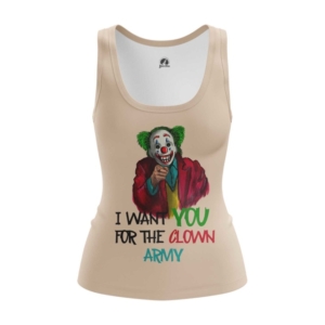 Купить Атрибутику Майка Join Clown Army Джокер Женская Атрибутика