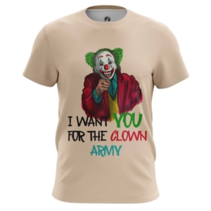 Купить Атрибутику Футболка Join Clown Army Джокер Мужская Мерчандайз