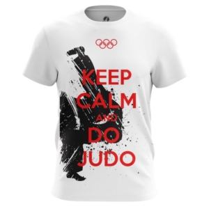 Купить Атрибутику Футболка Keep Calm And Do Judo Дзюдо Мужская Мерч