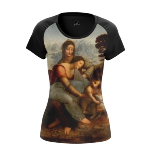 Женская футболка Святая Анна Леонардо да Винчи - main fdcidc3v 1540573226