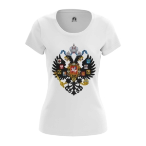 Женская футболка Российская империя Герб России - main fzlz6vl2 1565968648