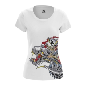 Женская футболка Дракон Якудза Мафия - main hqx83okv 1563455332