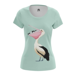 Женская футболка Pelican Птицы Пеликан мерч - main hxouhutv 1573844671