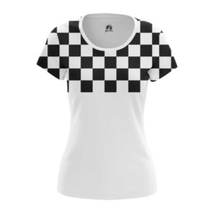 Женская футболка В клетку Шахматную - main ifonspfe 1571906569