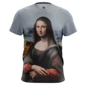 Мужская футболка Джоконда Леонардо да Винчи - main igoihnzt 1540575281