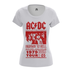 Женская футболка Highway to hell AC/DC - main ioi5vxco 1555323468