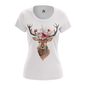 Женская футболка Олень Одежда с оленями - main j6a6rogk 1573842356