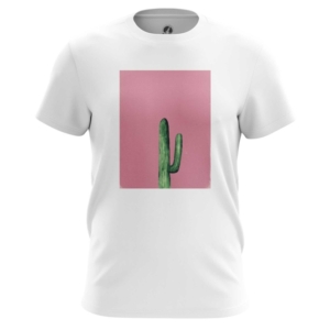 Мужская футболка Кактус в розовом Арт - main jc0fbyfe 1571229149