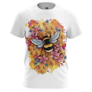 Мужская футболка Шмель Пчёлы Принт - main kdswkhl9 1573844235