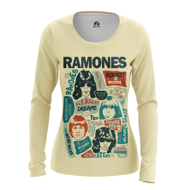 Мерч женский. Лонгслив Teestore Ramones. Майка Teestore Ramones рамоунз. Ramones мерч. Ramones "Pleasant Dreams".