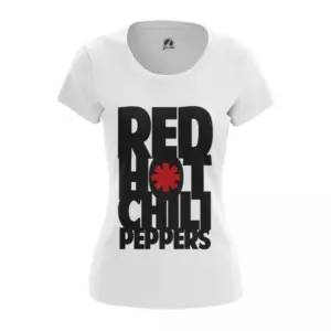 Купить Атрибутику Женская Футболка Red Hot Chili Rhcp Мерч Мерчандайз