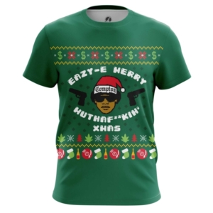 Мужская футболка Merry Motherfucki' Xmas Eazy-E - main pkbk3wb0 1572462149