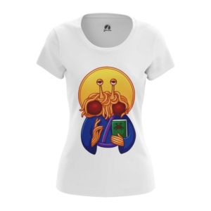Женская футболка Макаронный монстр Пастафарианство - main qaovmput 1573653519
