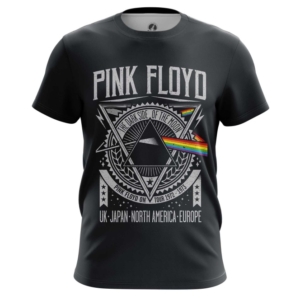 Купить Атрибутику Футболка Dark Side Of The Moon Pink Floyd Мужская Мерчандайз