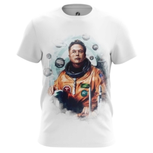 Мужская футболка Астронавт Илон Маск Икона - main rcx9wv8i 1565603683