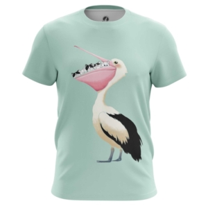 Мужская футболка Pelican Птицы Пеликан мерч - main tnzliupr 1573844657