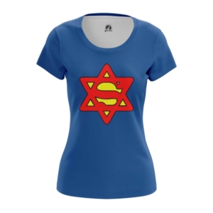Женская футболка Супермэн еврей мерч Логотип - main uawlnkld 1547811878