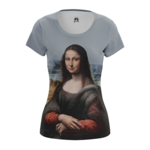 Женская футболка Джоконда Леонардо да Винчи - main udqyu3nj 1540575295