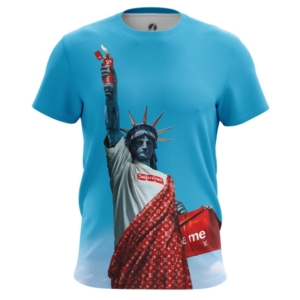Мужская футболка Статуя Свободы Принт Арт - main uip9jsfs 1538410163