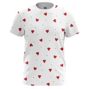 Мужская футболка Сердце узоры принт - main usxqdwje 1561475294