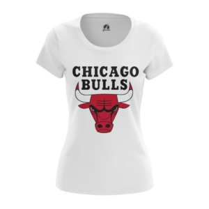 Женская футболка Чикаго Буллз Логотип Баскетбол - main wxf1i2ze 1564570963