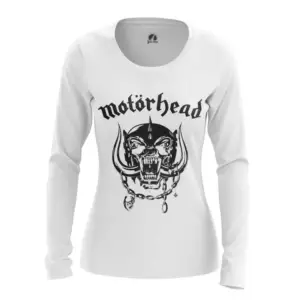 Купить Атрибутику Лонгслив Моторхед Мерч Motorhead Женский Атрибутика