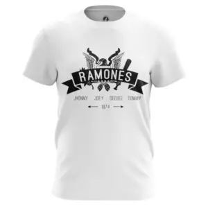 Купить Атрибутику Футболка Ramones Мерч С Группой Мужская Мерчандайз