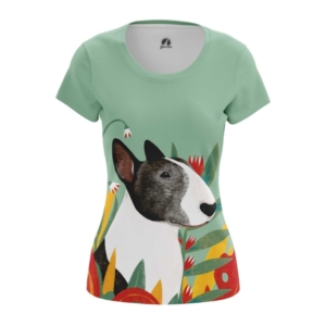 Женская футболка Bull Terrier Бультерьеры - main zd0pzyxr 1561834630