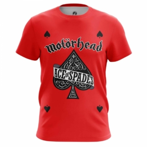 Мужская футболка Ace of Spades Motorhead атрибутика Футболки
