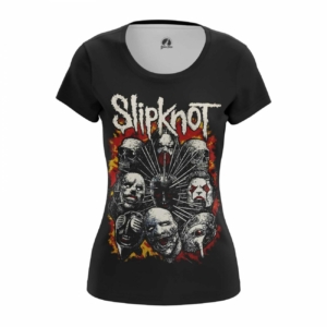 Женская майка Slipknot Одежда С группой Майки