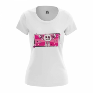 Женская футболка Маршмеллоу Фортнайт Маршмеллоу Футболки