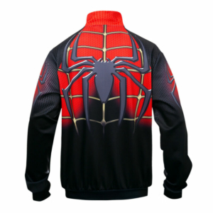 Бомбер Человек-паук Красный Бейсбольная куртка Бомберы