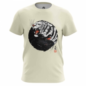 Мужская футболка Тигр и пантера Пантеры Футболки