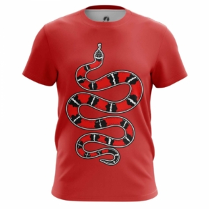 Мужская футболка Gucci snake Змеи Футболки
