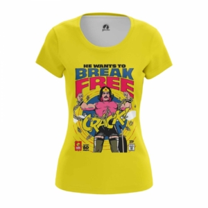 Женская футболка Break Free Фредди Меркьюри Футболки