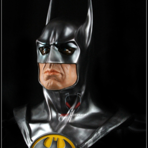 Статуя Бэтмен Бюст Ретро Версия Жёлтое лого 1:1 Фигурки