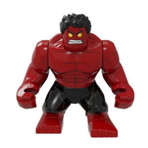 Купить Атрибутику Красный Халк Фигурка Lego Безумие Разозлённый Red Hulk Мерчандайз